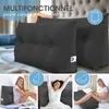 ELONEO Coussin dorsal 120 cm de large, coussin en forme de Voir les images du produit 4