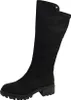 A black boot on a white background. Voir les images du produit