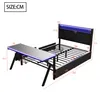 Gaming-Plattformbett 140x200 cm mit LED-Kopfteil, Produktbild-Vorschau 5