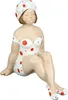 Gilde Figur "Becky" Kunstharz rot, 2 er Set weiß 37057 Produktbild-Vorschau 6