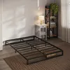 Bettgestell Vitalispa Lenora Schwarz 140x200, Model 59645 Produktbild-Vorschau 5