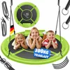 KESSER® Nestschaukel 120cm Tellerschaukel Hängeschaukel Produktbild-Vorschau 1
