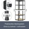 Juskys Eckregal Lageregal Corner Basic 180 x 70 x 40-70 cm Produktbild-Vorschau 12