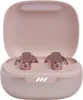 A pair of pink JBL Live Pro 2 TWS earbuds in their open charging case. Produktbild-Vorschau