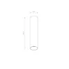 Deckenleuchte Aufputz Metall GU10 rund D: 4 cm Weiß Modern Produktbild-Vorschau 2