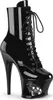 MOON-1020SK Damen Booties von Pleaser, Schwarz Glanz , EU Produktbild-Vorschau 1
