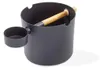 KOLO Sauna Kübel + Kelle Schwarz Produktbild-Vorschau 1