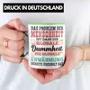 Trendation - Dummheit Der Menschheit Lustige Tasse (Grün) Produktbild-Vorschau 2
