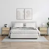 vidaXL Stolik nocny Sonoma 50 x 39,5 x 50 cm materiał Podgląd zdjęcia produktu 3