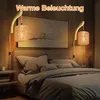 Handgefertigte Bambus Wandleuchte Retro - LED-kompatibel, Produktbild-Vorschau 8