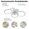 Deckenleuchte 70W Leise Deckenventilator mit Beleuchtung, Produktbild-Vorschau 9