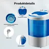 Praní Wiltec pro kempování do 3,0 kg, 150 W, mini pračka 33 Náhled obrázku produktu 6