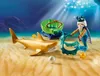 PLAYMOBIL Meereskönig mit Haikutsche, 70097 Produktbild-Vorschau 5