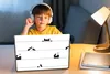 MuchoWow® Laptop Aufkleber Sticker Cover Katze - Muster - Produktbild-Vorschau 3