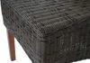 2er-Set Esszimmerstuhl Sinio, Stuhl Küchenstuhl, Rattan  Produktbild-Vorschau 7