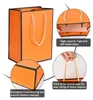 Set van 10 zwarte geschenktassen, 18x10x23 cm, van Productafbeelding-voorbeeld 3