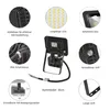 Spectrum LED Fluter Noctis Lux Schwarz IP44 10W 810lm Produktbild-Vorschau 2