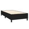 vidaXL Boxspringbett mit Matratze & LED Schwarz 90x200 cm Produktbild-Vorschau 4