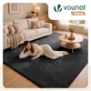 VOUNOT® Weicher Kurzflor Teppich Wohnzimmer mit Produktbild-Vorschau 2