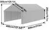 JOIEYOU 4x8m Gerätehäuser 32㎡ Gerätezelt Faltpavillon Produktbild-Vorschau 6