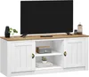 TV Lowboard BOLTON aus Kiefer Massivholz, TV Bank im Produktbild-Vorschau 9