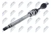 NTY NPW-FR-131 Antriebswelle Vorne Rechts für FORD FOCUS Produktbild-Vorschau 3