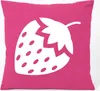 Huuraa Kissen Erdbeere Strawberry 40x40cm mit Füllung Produktbild-Vorschau 1