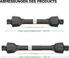 Albero cardanico T4 850-935mm 460Nm 540rpm, albero Anteprima dell’immagine prodotto 7
