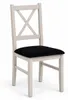 INSPIRO Essgruppe Eiche Cremona/Schwarz + 6 Stühle Samt Schwarz – bequemes Set für die Familie Produktbild-Vorschau