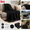 Betz Fleecedecke 130x170 cm 180g/m² – Weiche Wohndecke & Produktbild-Vorschau 5
