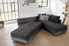 Federkern Ecksofa Doppelbett Dauerschläfer Bettkasten Couch Produktbild-Vorschau 4