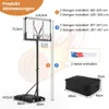 COSTWAY Canestro portatile, supporto per pallacanestro Anteprima dell’immagine prodotto 3