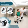 Silla de ruedas de aluminio ligera, con frenos en los Vista previa de la imagen del producto 6