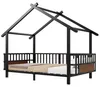 Merax Hausbett aus Metall 90x200cm, Jugendbett mit Produktbild-Vorschau 7