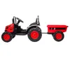 Traktor na batérie Milly Mally s prívesom Farmer Red Náhľad obrázku produktu 5