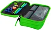 An open pencil case with various school supplies inside. Náhled obrázku produktu