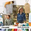 Möwen Set34 Baumwollstoff Druck + 2x Baumwollstoff Uni je Produktbild-Vorschau 7