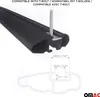 A close-up of a roof rack component with a diagram showing its dimensions. Náhľad obrázku produktu