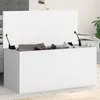 vidaXL Kufer biały 100x42x46 cm materiał drewnopochodny Podgląd zdjęcia produktu 2