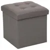 A folded storage ottoman. Podgląd zdjęcia produktu
