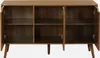 sweeek - Sideboard 3 Türen und 3 Einlegeböden, 120 cm - Produktbild-Vorschau 2