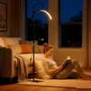 Lampada da Terra LED con Testa a Mezza Luna Anteprima dell’immagine prodotto 9