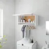 Armadio bianco 70x32,5x35 cm in materiale ligneo Anteprima dell’immagine prodotto 7