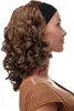 WIG ME UP Perücke Stirnband Mittelbraun Locken Schulterlang Produktbild-Vorschau 3