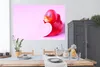 MuchoWow® Poster Gummi-Ente - Herz - Rosa 180x120 cm - Produktbild-Vorschau 3