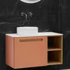 Lavabo in Vetroceramica da appoggio 36x36x12cm rotondo per Anteprima dell’immagine prodotto 5