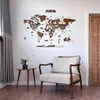 Holz-Weltkarte Wandkunst – 3D Holz Pinnwand Karte, Reise Produktbild-Vorschau 4