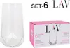 Verre Valeria, LAV, en verre, pour eau, 460 ml, 64x140 mm, Voir les images du produit 4