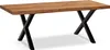 FineBuy Table basse en acacia massif 120 cm - Table de Voir les images du produit 6