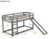 okwish Etagenbett Stockbett 90x200cm mit  Lattenrost, Produktbild-Vorschau 7